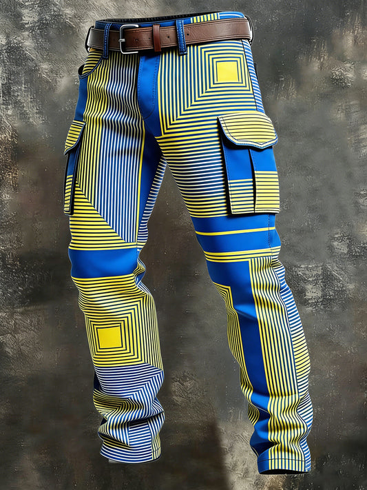 Herren Retro Business Style Freizeit hose