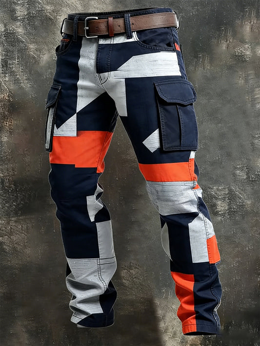Herren Retro Business Style Freizeit hose
