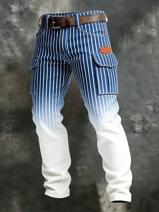 Herren Retro Business Style Freizeit hose