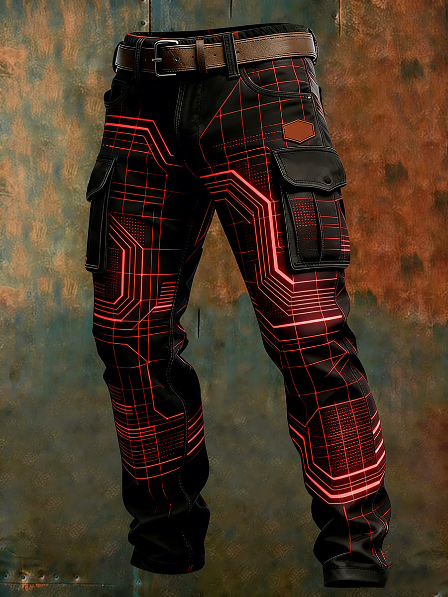Herren Retro Business Style Freizeit hose