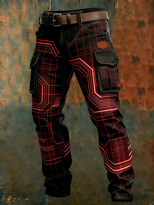 Herren Retro Business Style Freizeit hose