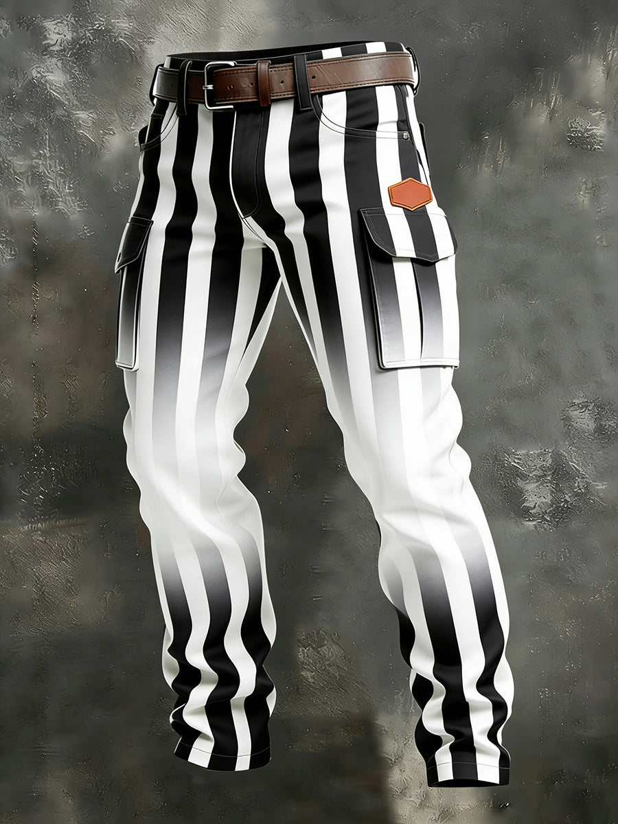Herren Retro Business Style Freizeit hose
