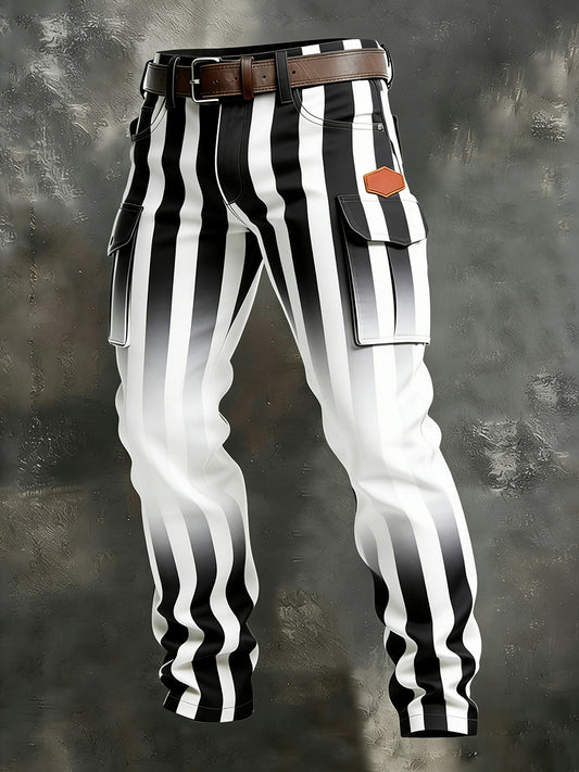 Herren Retro Business Style Freizeit hose