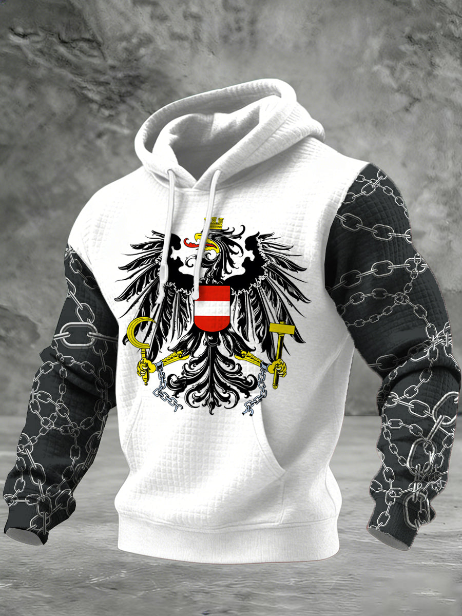 Österreich isch inspiriertes Bedrucktes Sweatshirt für Herren