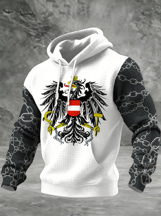 Österreich isch inspiriertes Bedrucktes Sweatshirt für Herren