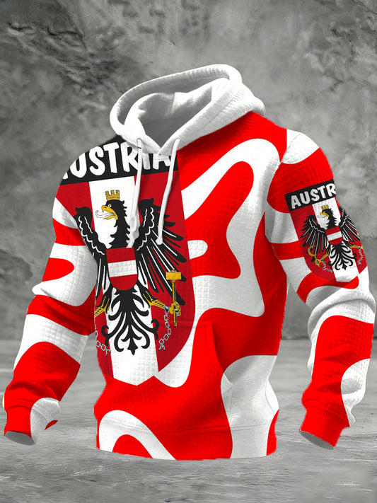 Österreich isch inspiriertes Bedrucktes Sweatshirt für Herren