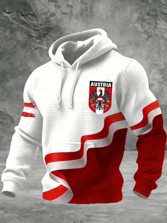 Österreich isch inspiriertes Bedrucktes Sweatshirt für Herren