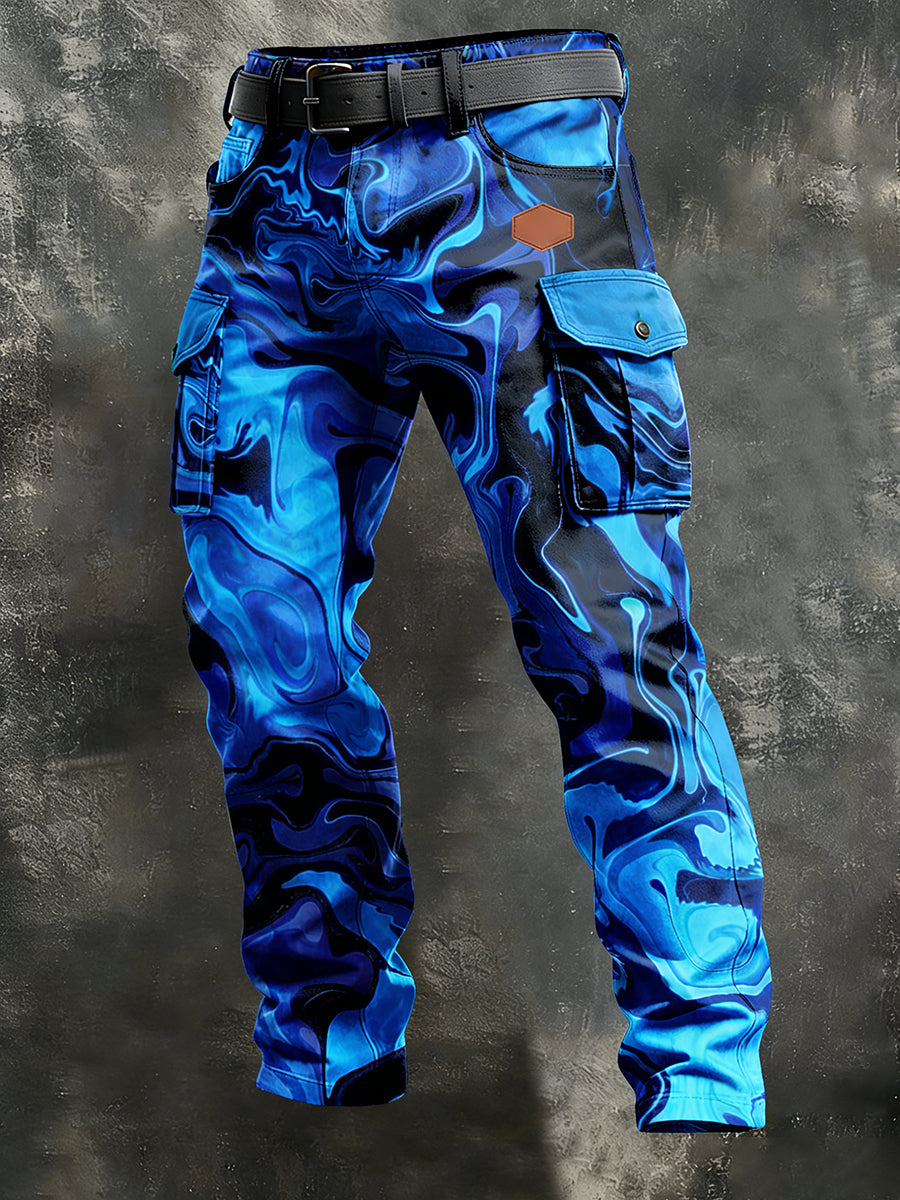 Herren Retro Business Style Freizeit hose