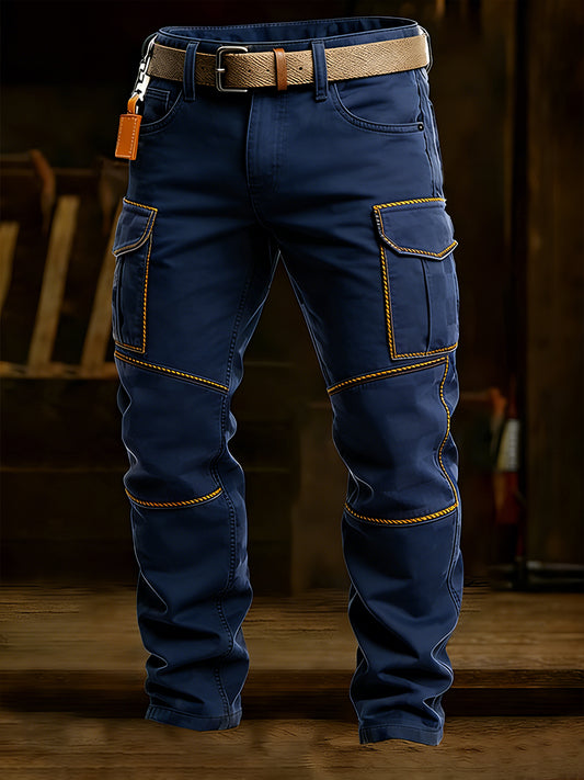 Herren Retro Business Style Freizeit hose