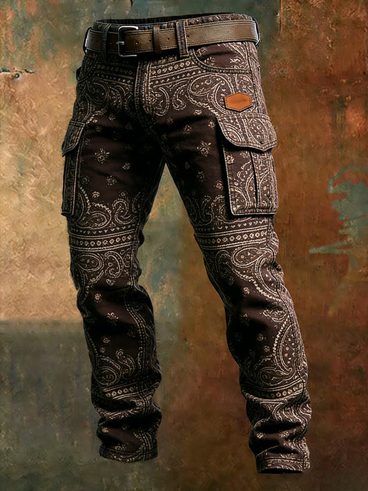 Herren Retro Business Style Freizeit hose