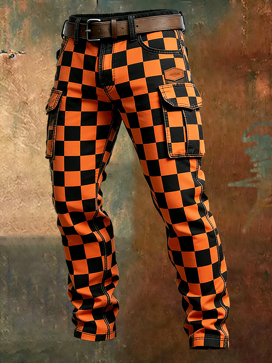 Herren Retro Business Style Freizeit hose