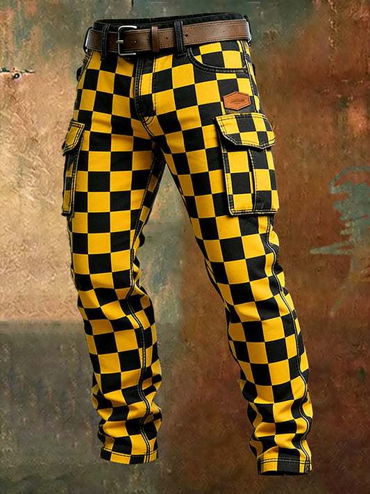Herren Retro Business Style Freizeit hose