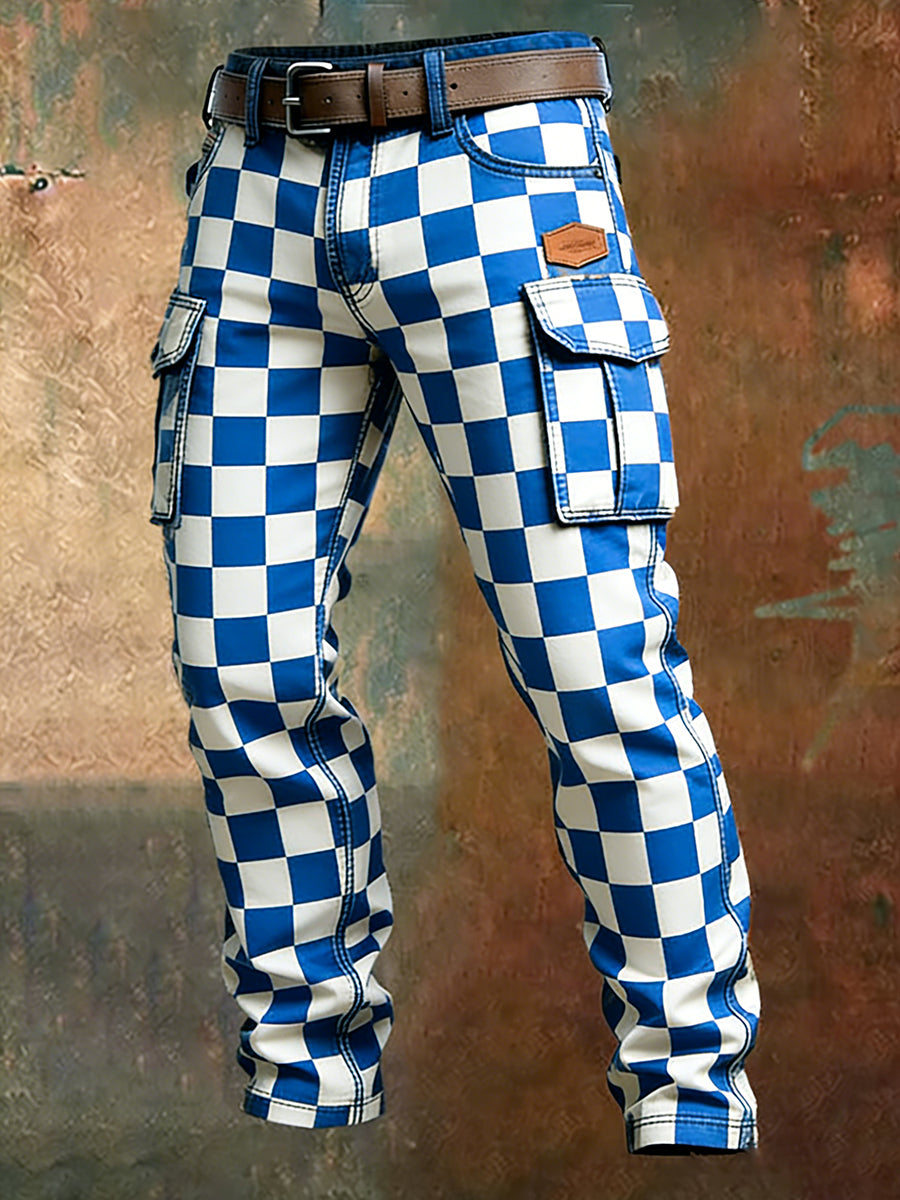 Herren Retro Business Style Freizeit hose