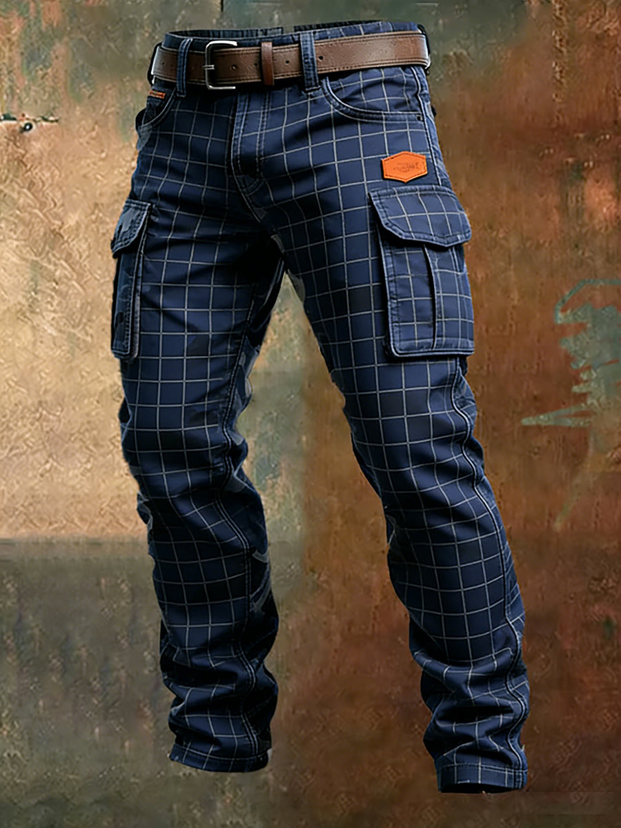 Herren Retro Business Style Freizeit hose