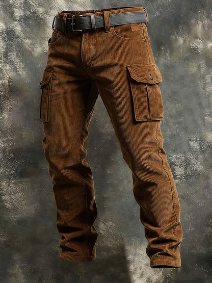 Herren-Retro-Urlaub Business-Kunstdruck Freizeit-Hose