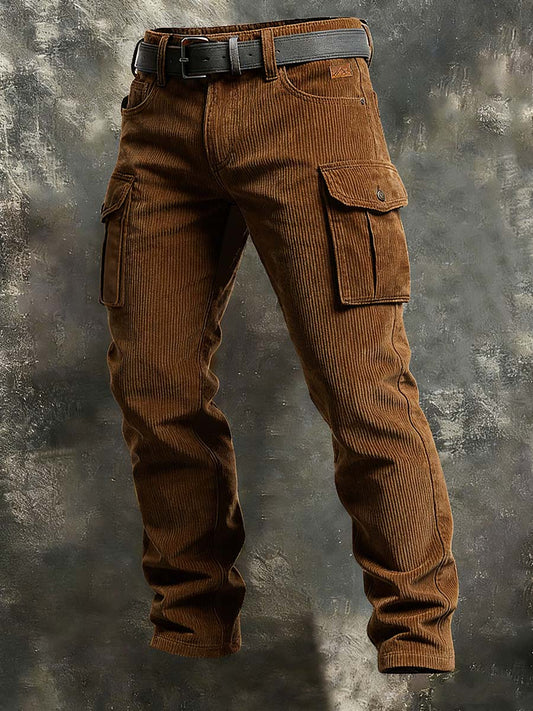 Herren-Retro-Urlaub Business-Kunstdruck Freizeit-Hose