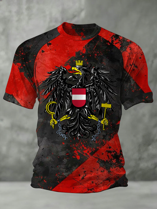 Herren T-Shirt mit österreichisch inspirierten Print