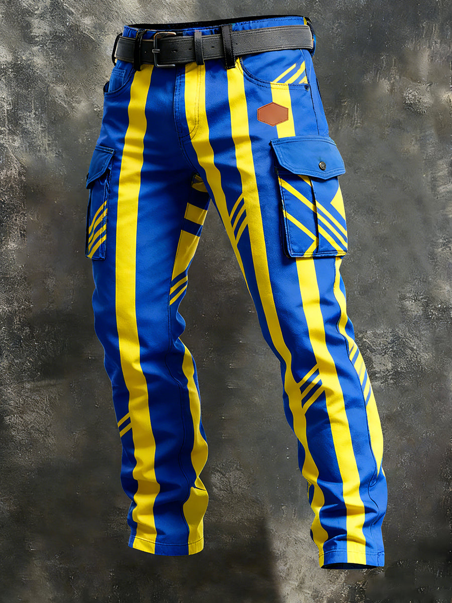 Herren Retro Business Style Freizeit hose