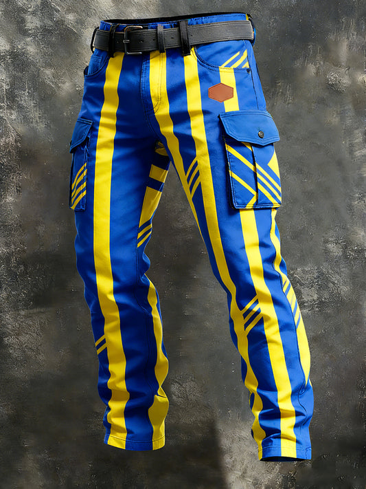 Herren Retro Business Style Freizeit hose