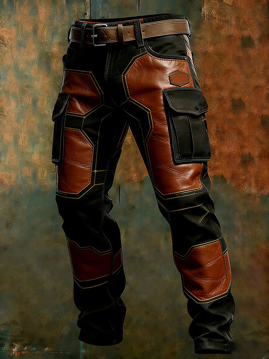 Herren Retro Business Style Freizeit hose