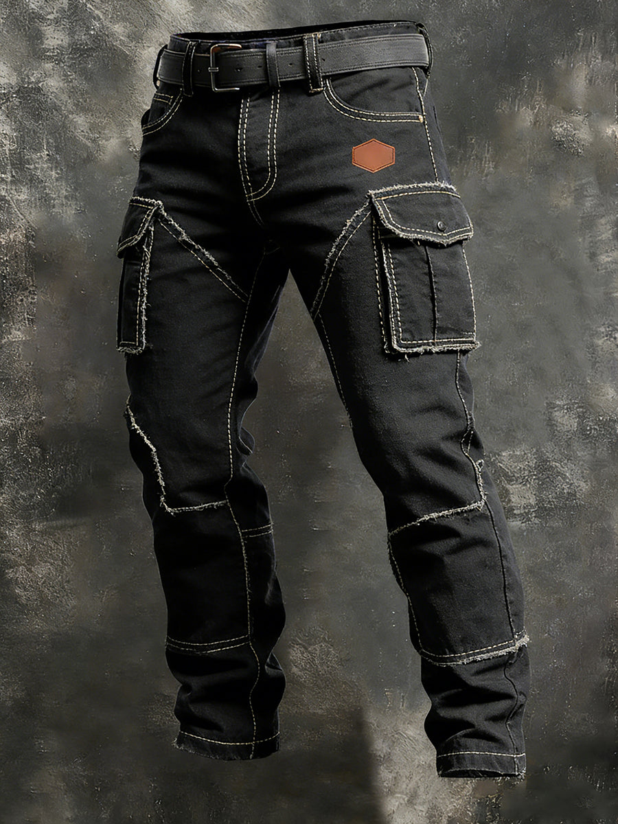 Herren Retro Business Style Freizeit hose