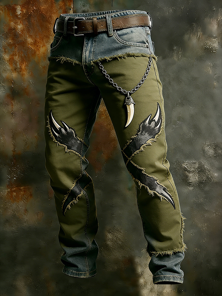 Herren Retro Business Style Freizeit hose