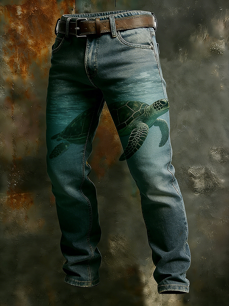 Herren Retro Business Style Freizeit hose