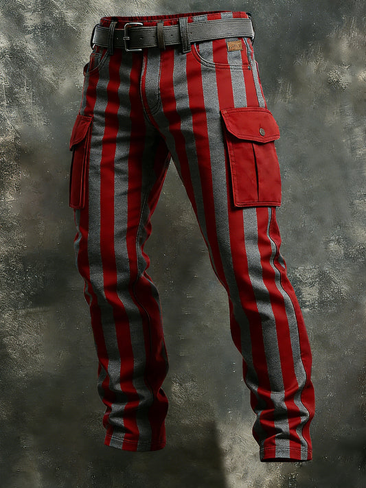 Herren Retro Business Style Freizeit hose