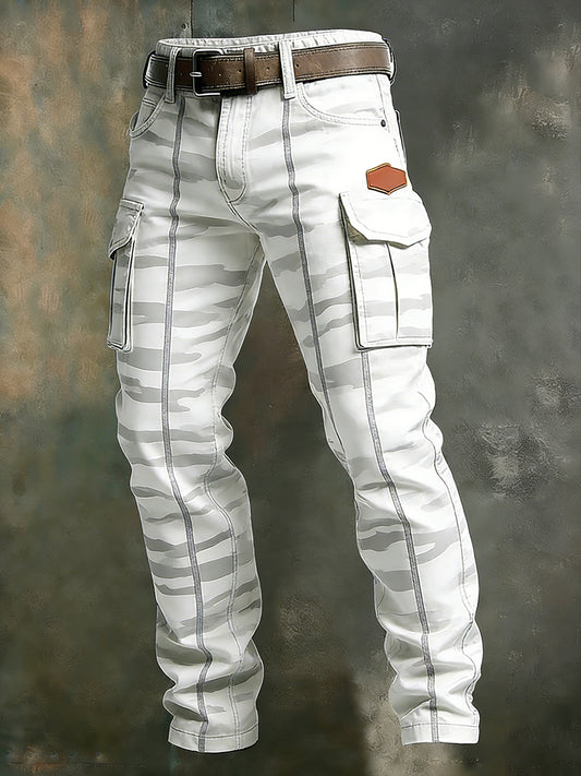 Herren Retro Business Style Freizeit hose