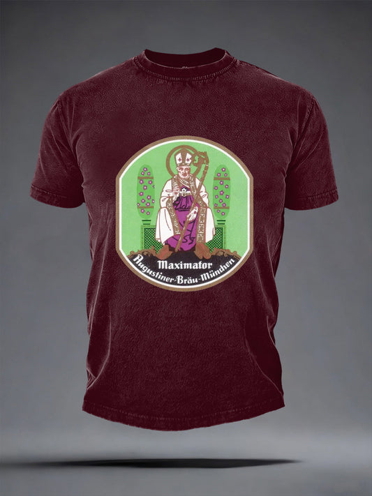 Herren-Bierliebhaber-T-Shirt mit kurzen Ärmeln