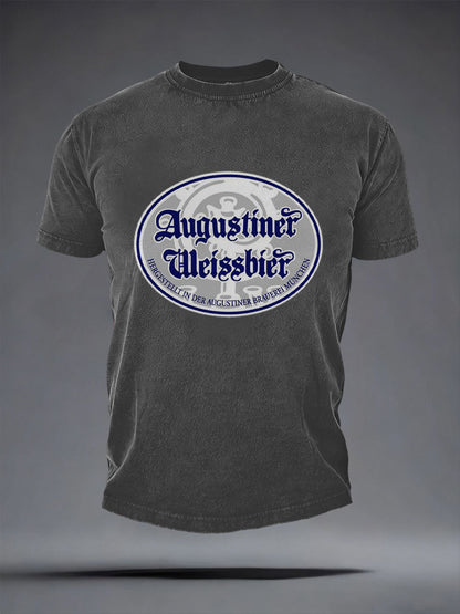 Herren Bier Liebhaber kurze Ärmel T-Shirt