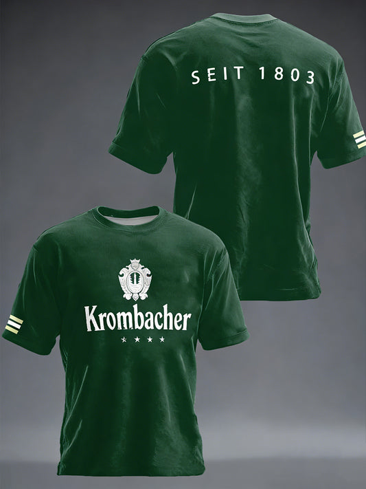 Herren Bier Liebhaber kurze Ärmel T-Shirt
