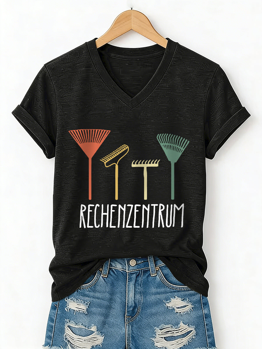 Damen Garten kurze Ärmel T-Shirt