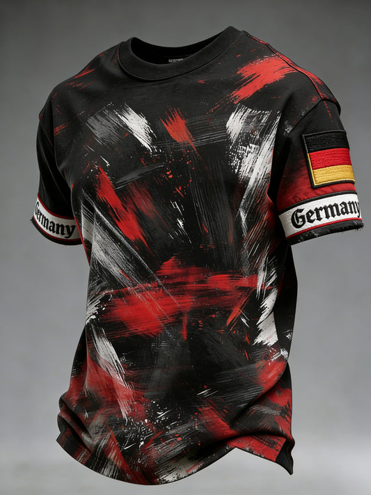 Herren-T-Shirt mit Retro-Print
