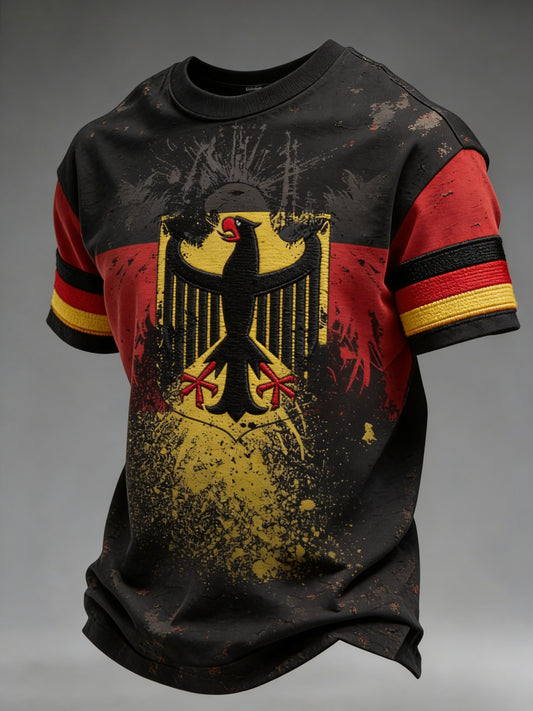 Herren-T-Shirt mit Retro-Print