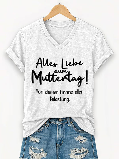 Damen-T-Shirt als Geschenk zum Muttertag