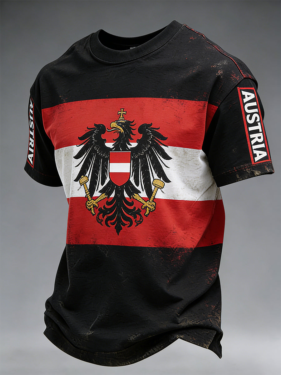 Herren-Print-T-Shirt