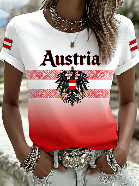Damen-Druck-T-Shirt