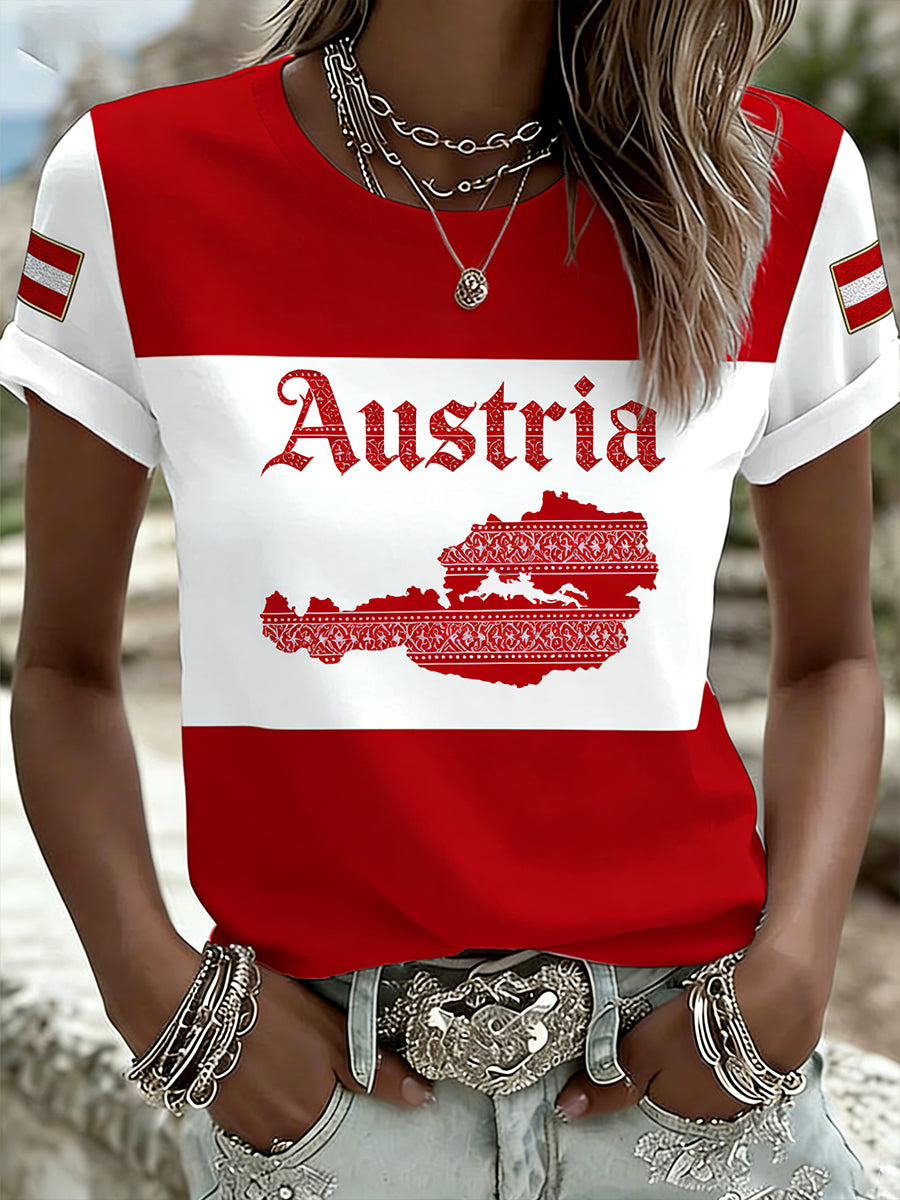 Damen-Druck-T-Shirt