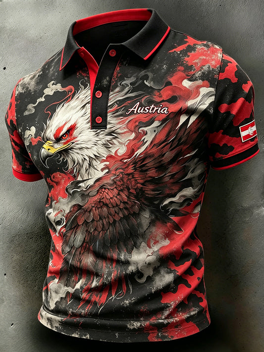 Herren-Polos hirt mit Tarnmuster