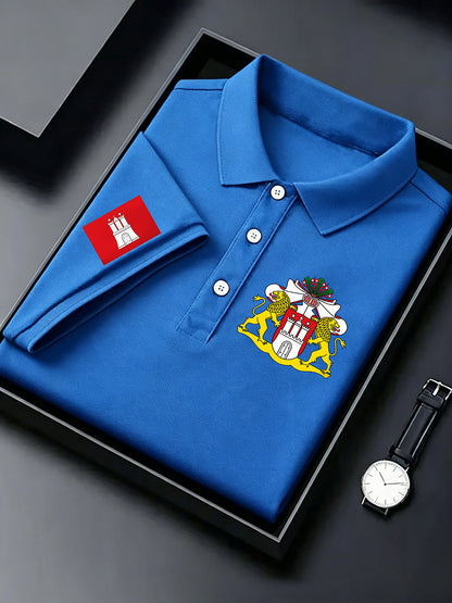 Herren-Hafengeburtstag bedrucktes Kurzarm-Shirt