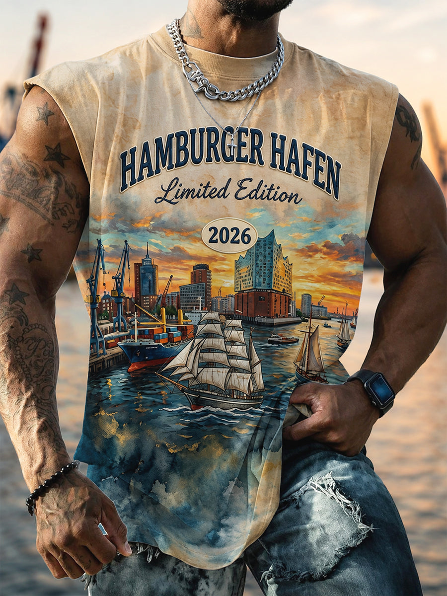 Männer Hamburger Hafen 2026 Geburttagsedition Weste Top