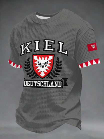 Herren-Waffel-T-Shirt zur Kiel-Week 2026
