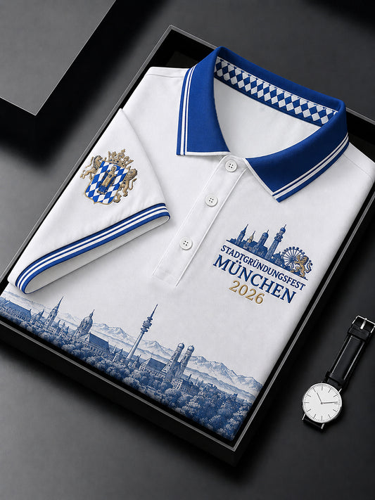 Herren-Shirt mit München-Stadtaufbaufest-Print