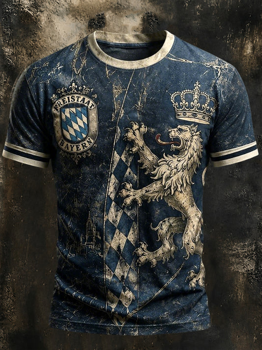 Herren Bayern München Print T-Shirt