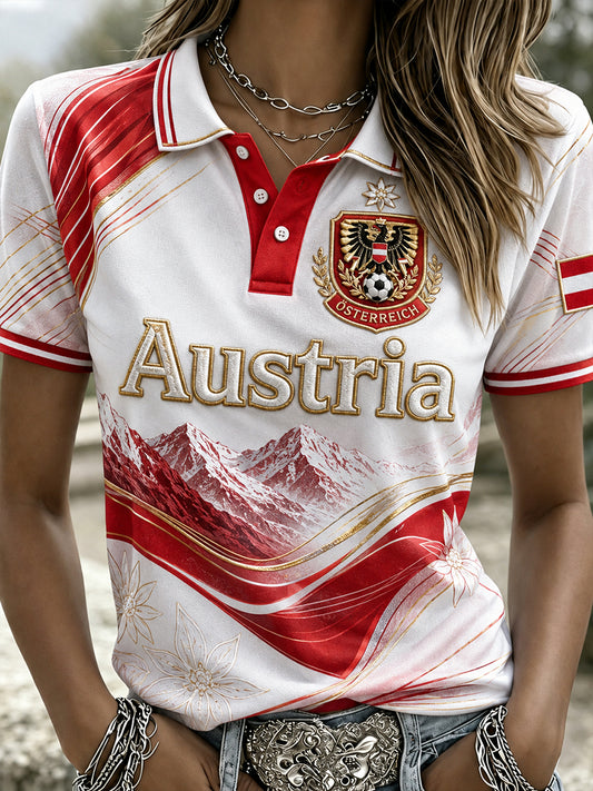 Damen-Poloshirt aus Österreich