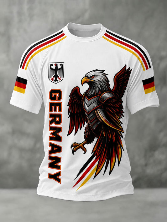 Deutschland-Fußball-T-Shirt mit Aufdruck