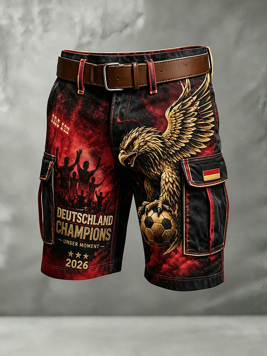Herren-Fußball druck Freizeit shorts