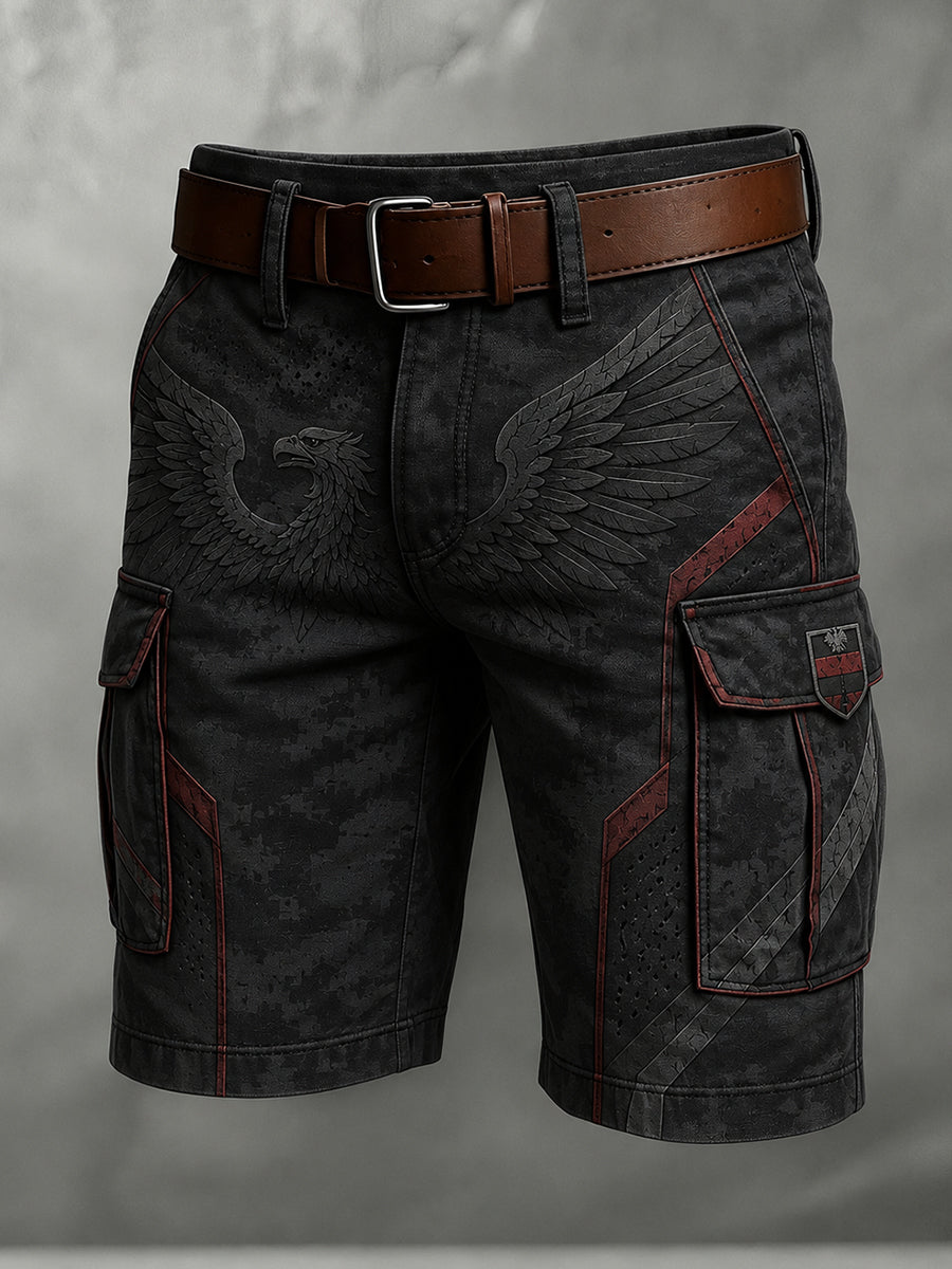 Herren-Fußball-Print-Casual-Shorts aus Österreich