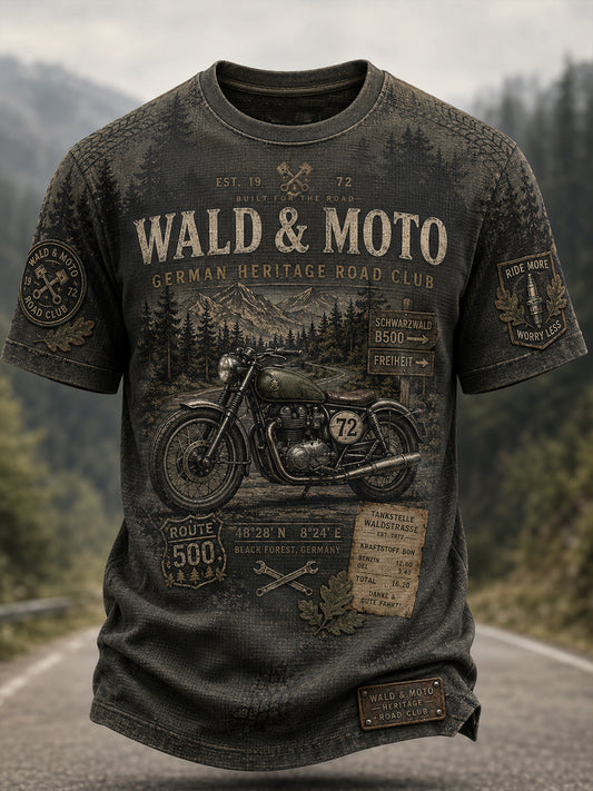 Herren-T-Shirt in deutscher Tradition mit kurzen Ärmeln